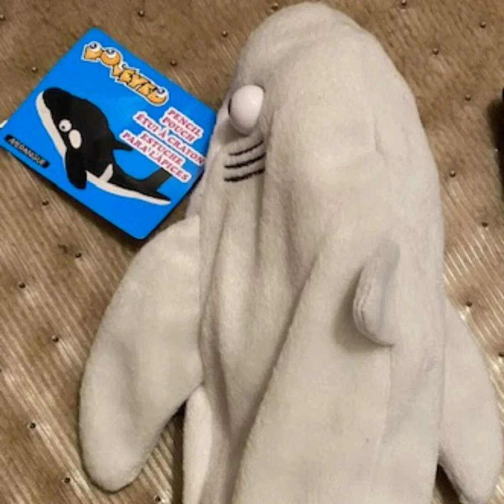 POPEYES PENCIL CASE * GRAY SHARK*